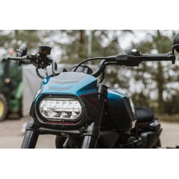 MASQUE DE PHARE KILLER CUSTOM AGGRESSOR NOIR HARLEY DAVIDSON RH 1250 S SPORTSTER 2021-25