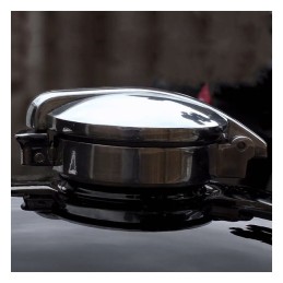 TANK CAP POLISHED ALUMINIUM MONZA STYLE HARLEY DAVIDSON XL SPORTSTER 1996-2022