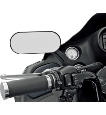 SPECCHIETTO DON HOTOP NERO MOTO CUSTOM E HARLEY DAVIDSON 