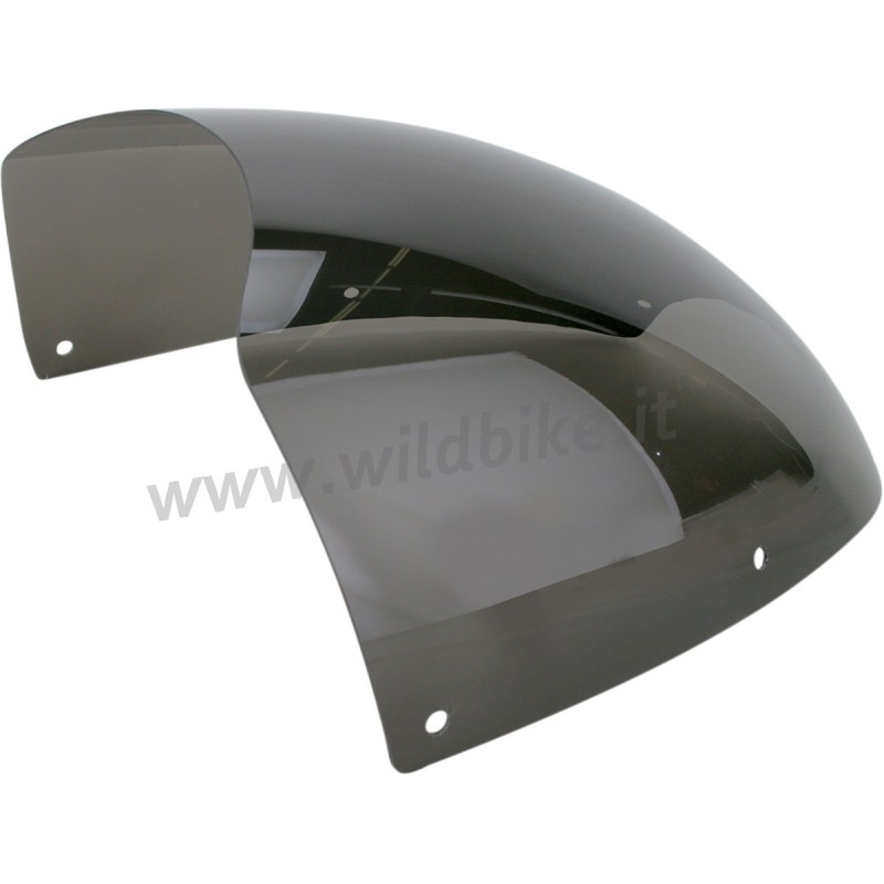 SPARE PLEX SMOKE WINDSHIELD ARLEN NESS® ORIGINAL LOUVERED