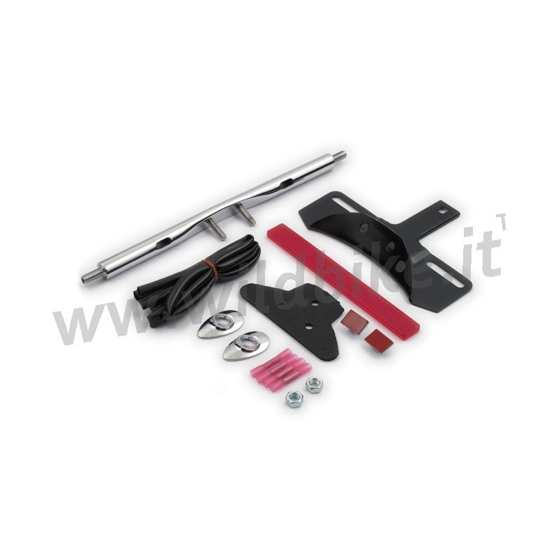 REAR TURN SIGNAL RELOCATION KIT CHROME HARLEY DAVIDSON FXD DYNA 1996-2017