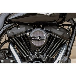ABDECKUNG LUFTFILTER S&S SUPER STOCK™ STEALTH AIR-1 SCHWARZ HARLEY DAVIDSON