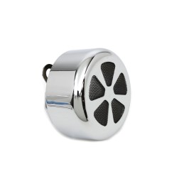 HORN COVER SPOKE CHROME FOR HARLEY DAVIDSON TWIN CAM 99-17