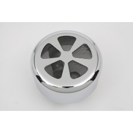 HORN COVER SPOKE CHROME FOR HARLEY DAVIDSON TWIN CAM 99-17