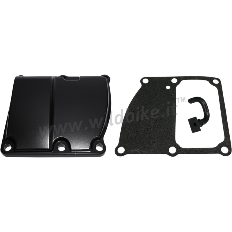 BLACK TRANSMISSION TOP COVER KIT HARLEY DAVIDSON SOFTAIL M-EIGHT 18-22