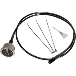 OIL PRESSURE GAUGE KIT BLACK/CHROME HARLEY DAVIDSON SOFTAIL M-EIGHT 18-22