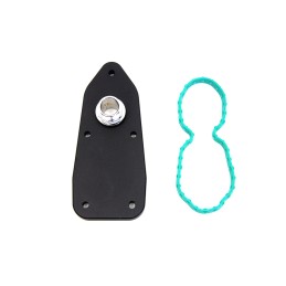 ADAPTER-ANBAUSATZ SCHWARZER ZUM BENZINUMBAU HARLEY DAVIDSON XL SPORTSTER 07-21