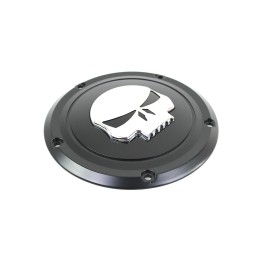 ABDECKUNG KUPPLUNGS SKULL 3D CHROM/SCHWARZ HARLEY DAVIDSON FLH/FLT TOURING 16-22