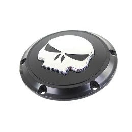 ABDECKUNG KUPPLUNG SKULL 3D CHROM/SCHWARZ HARLEY DAVIDSON XL SPORTSTER 04-21