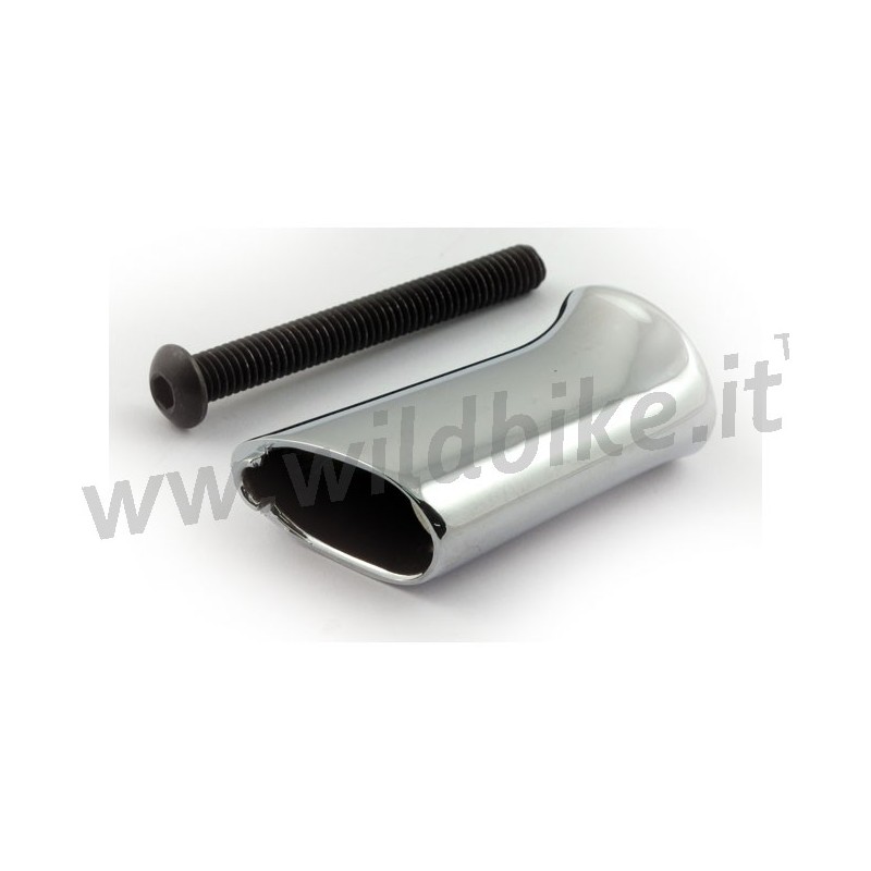 SUPPORT ARRIÈRE DE CLIGNOTANT CHROME REPL.OEM HD 68480-02 HARLEY DAVIDSON XL SPORTSTER 04-20