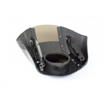 PARABREZZA CUPOLINO CLUB STYLE QUARTER FAIRING UNIVERSALE FUME' MOTO CUSTOM E HARLEY DAVIDSON