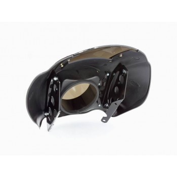PARABREZZA CUPOLINO CLUB STYLE QUARTER FAIRING UNIVERSALE FUME' MOTO CUSTOM E HARLEY DAVIDSON