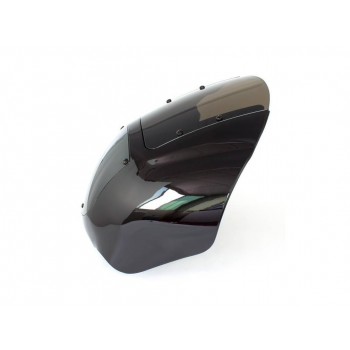 UNIVERSAL CLUB STYLE QUARTER FAIRING SMOKED FOR MOTO CUSTOM AND HARLEY DAVIDSON