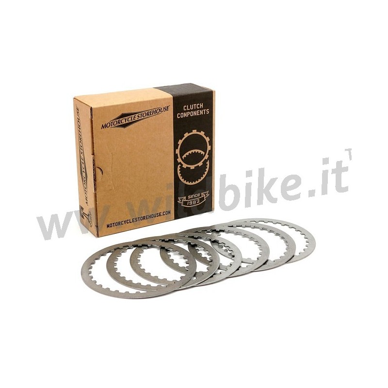 DISCHI CONDUTTORI FRIZIONE IN KIT ACCIAIO HARLEY DAVIDSON BIG TWIN TWIN CAM 98-17