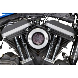 FILTRE A AIR S&S AIR STINGER™ STEALTH CHROME HARLEY DAVIDSON XL SPORTSTER 07-21