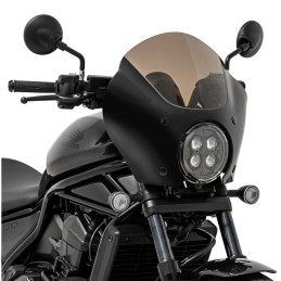 Windschutzscheibe-Verkleidung GAUNTLET FAIRING SCHWARZEN HONDA CMX 1100 ABS REBEL 21-22