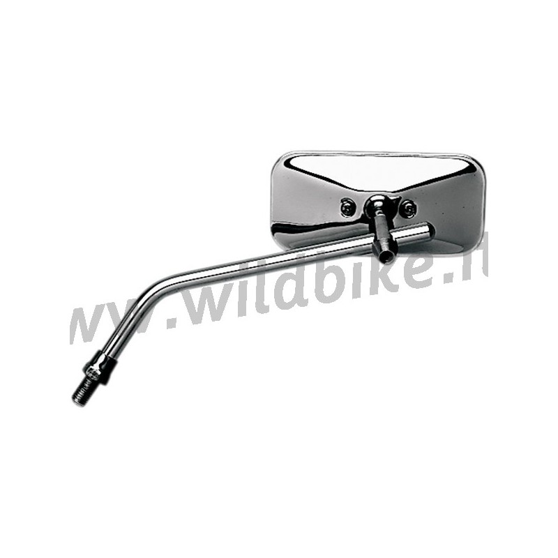 SPECCHIETTO RETTANGOLARE CHOPPER UNIVERSALE MOTO CUSTOM