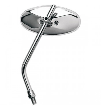 SPECCHIETTO OVALE CHOPPER UNIVERSALE MOTO CUSTOM