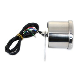 CONTAGIRI ELETTRONICO MINI QUADRANTE NERO 60 MM ACCIAIO CUSTOM HONDA VT 750 C4 SHADOW 04-07