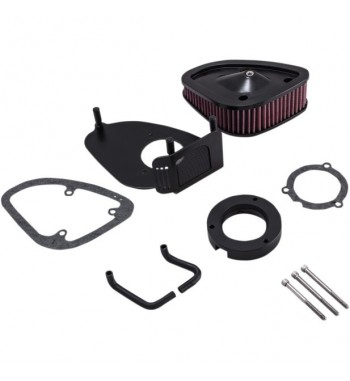 FILTRO ARIA VANCE & HINES VO2 NAKED NERO PER HARLEY DAVIDSON TOURING 2018
