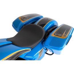 SADDLEBAGS LIDS NO SPEAKER HOGTUNES AUDIO FOR HARLEY DAVIDSON TOURING '14-'18