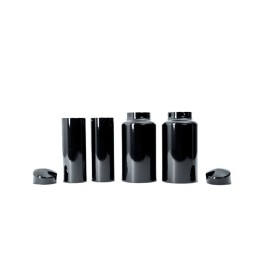 AGGRESSOR FULL FORK COVER SET BLACK HARLEY DAVIDSON SOFTAIL FXBR BREAKOUT 2018-2026