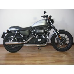 EXHAUSTS MUFFLERS MCJ ROYAL SLIP-ON CHROME EU APPROVED HARLEY DAVIDSON XL SPORTSTER 04-13