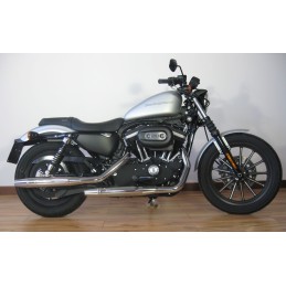 EXHAUSTS MUFFLERS MCJ ROYAL 80 SLIP-ON CHROME EU APPROVED HARLEY DAVIDSON XL SPORTSTER 04-13