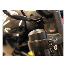 COUVERCLES BOULON CAPUCHON TUBE DE FOURCHE NOIR HARLEY DAVIDSON RH 1250 S ABS SPORTSTER 21-22