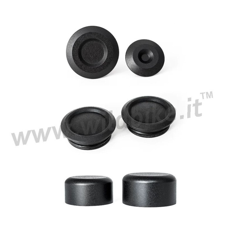 FULL AXLE PIVOT COVER SET BLACK HARLEY DAVIDSON RH 1250 S ABS SPORTSTER 21-22