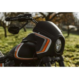 KILLER CUSTOM CAFE RACER FAIRING HARLEY DAVIDSON FXLRS SOFTAIL LOW RIDER S 2020-2024