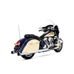AUSPUFFANLAGEN SLIP-ON RINEHART 4" CHROM INDIAN TOURING CRUISER 2014-2026