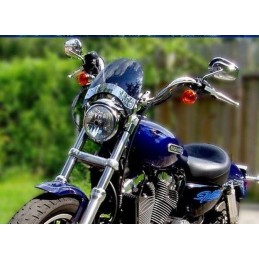 PARE-BRISE MINI FLYSCREEN POUR HARLEY DAVIDSON XL SPORTSTER 04-21