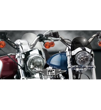 WINDSCHUTZSCHEIBE MINI FLYSCREEN HARLEY DAVIDSON FXBB STREET BOB 18-23