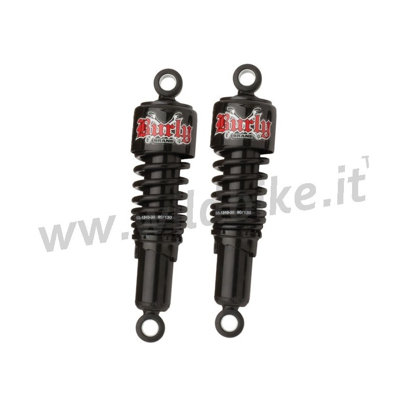 AMORTISSEURS ARRIERE BURLY SLAMMER 10.5" 26.5 CM NOIR HONDA CMX 1100 ABS REBEL