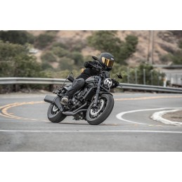 COPRIRADIATORE BURLY SLASH CUT NERO PER HONDA CMX 1100 ABS REBEL