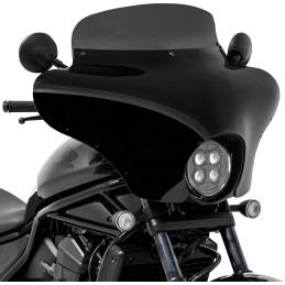 SCHWARZE BATWING VERKLEIDUNG WINDSCHUTZSCHEIBE HONDA CMX 1100 ABS REBEL 2021-2025