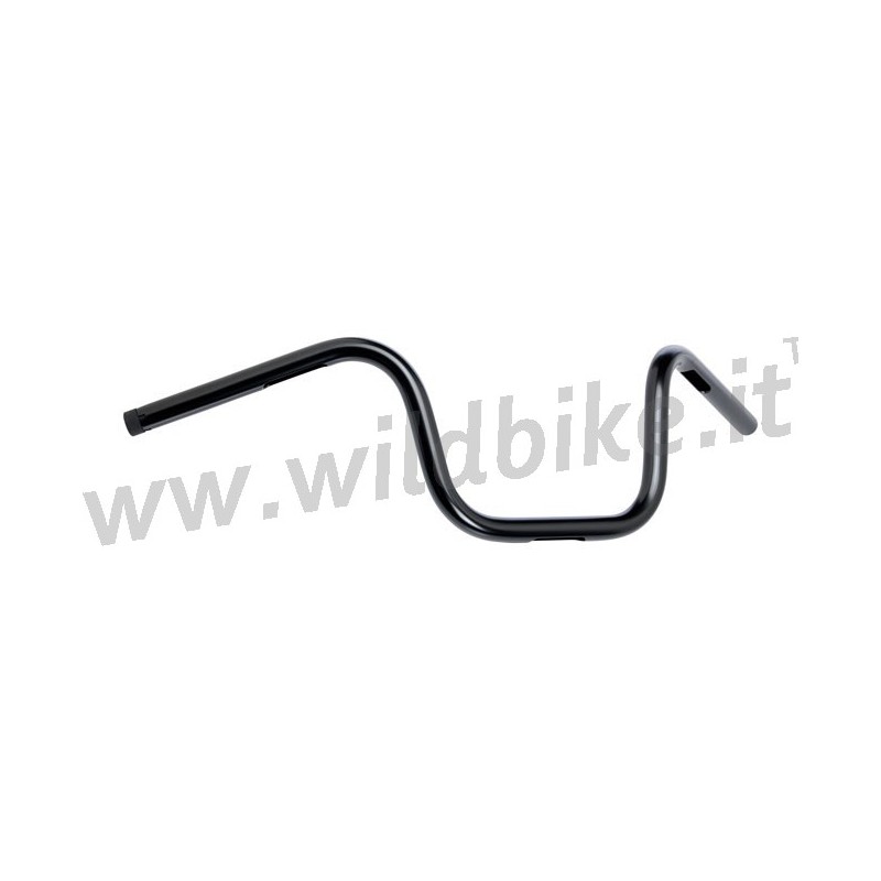 KOMPLETTER LENKER MINI APE HANGER 8" SCHWARZ MIT KABEL HARLEY DAVIDSON XL SPORTSTER 14-21