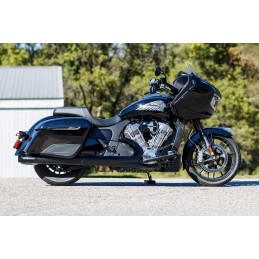 AUSPUFFANLANGEN SLIP-ON S&S BROADHEAD SLASH CUT SCHWARZ INDIAN TOURING CRUISER 2014-2026