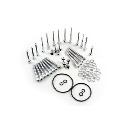 BOLZEN KIT CHROM KOMPLETTE SEITENABDECKUNGEN HARLEY DAVIDSON XL SPORTSTER 91-03