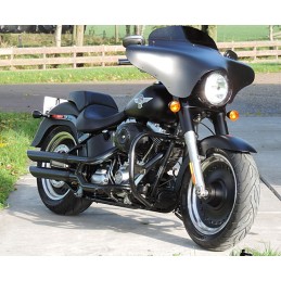 BATWING FAIRING WINDSHIELD HARLEY DAVIDSON FLSS SOFTAIL SLIM S 16-17