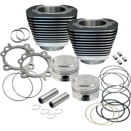 KIT CYLINDRES BIG BORE S&S NOIR 97 HARLEY DAVIDSON BIG TWIN/TWIN CAM 99-06