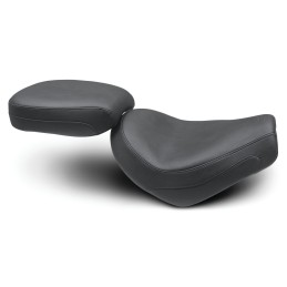 SEAT COMFORT 2UP LEATHER MUSTANG TRIPPER BLACK FOR HONDA CMX 1100 ABS REBEL