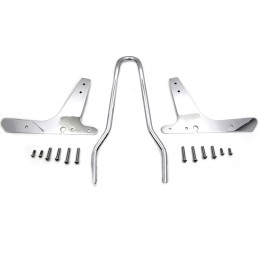 CHROME SISSYBAR KIT 16" HARLEY DAVIDSON XL SPORTSTER 04-21