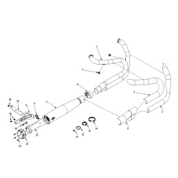 SCARICO 2IN1 S&S SUPERSTREET RACE NERO HARLEY DAVIDSON SOFTAIL 2018-25