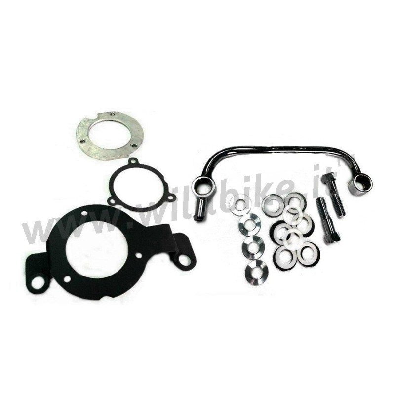 KIT VERSCHNAUFPAUSE SCHWARZ KURBEL LUFTFILTER EFI HARLEY DAVIDSON TOURING M-EIGHT 17-23