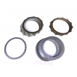 KIT PIASTRE DISCHI FRIZIONE AD ALTA CAPACITÀ KEVLAR® OEM 37000258 HARLEY DAVIDSON TOURING M-EIGHT 17-23