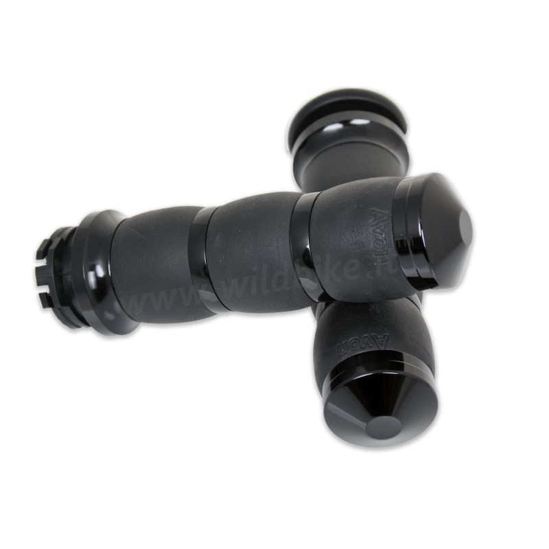 AVON AIR BLACK VELVET GRIPS FOR HARLEY DAVIDSON