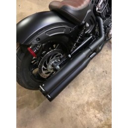 AUSPUFFANLAGEN RINEHART SLIP-ON CLASSIC 3.5" SCHWARZEN INDIAN SCOUT 17-22