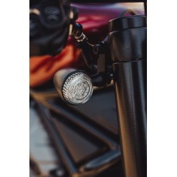 BLINKERHALTER-SET VORNE HARLEY DAVIDSON RH 975 NIGHTSTER ABS 22-24